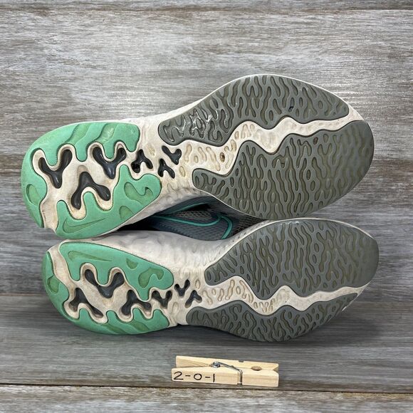 Nike Womens Renew Run Sky Gray Hyper Turquoise CK6360-007 Running Shoes Size 7.5 - Picture 12 of 13